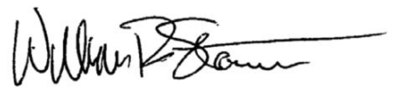 Bill Stamm Signature